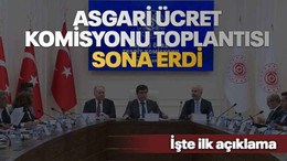 Asgari Ücret Komisyonu toplantısı sona erdi